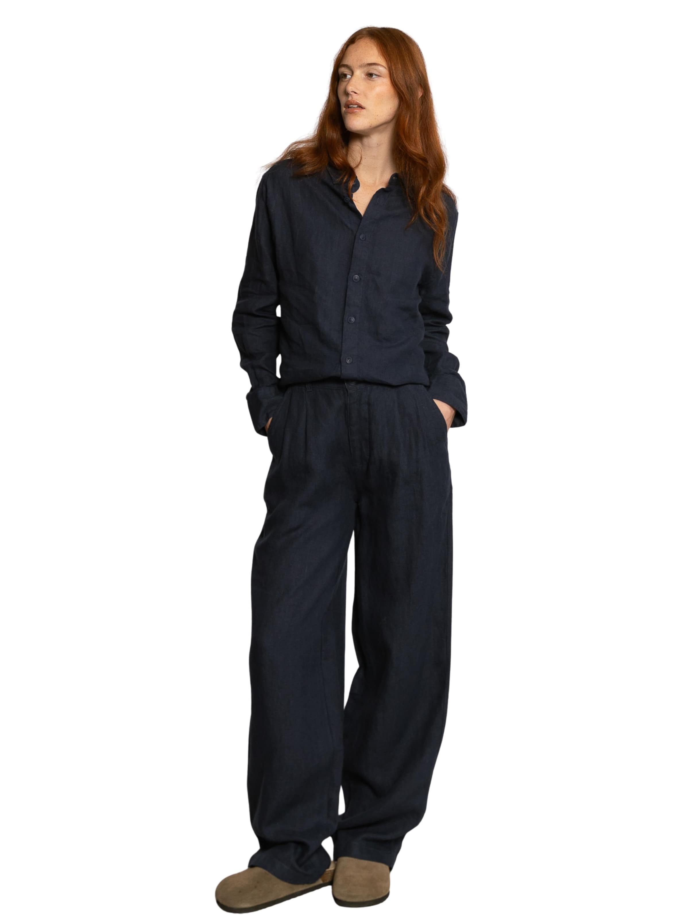 Wide Leg Pantalon 'AIME' LDB en bleu