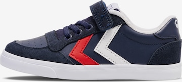 Baskets Hummel en bleu : devant