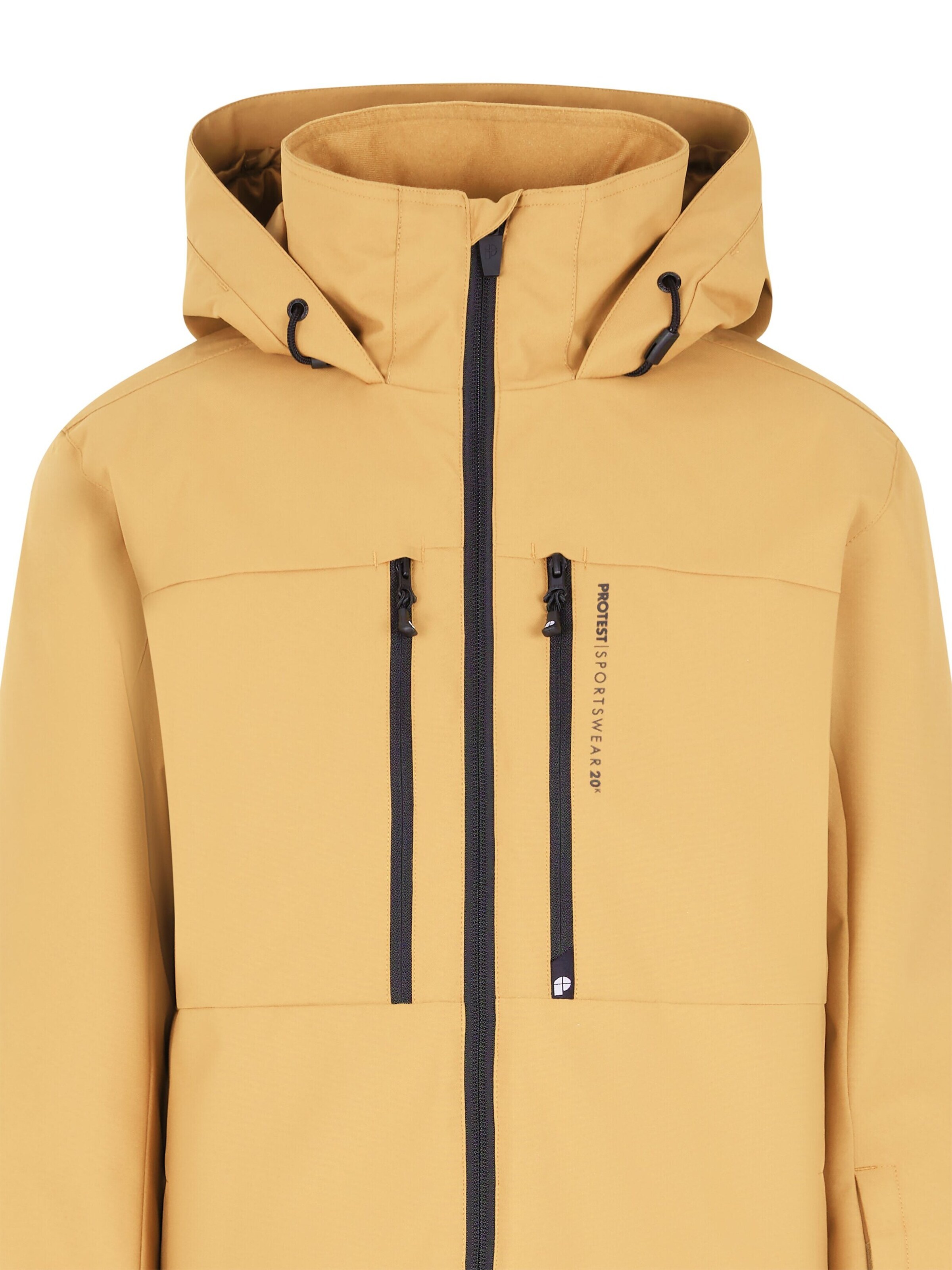 PROTEST Athletic Jacket 'PRTFLYNTY JR' in Yellow