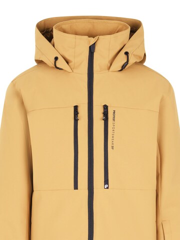 PROTEST Sports jacket 'PRTFLYNTY JR' in Yellow