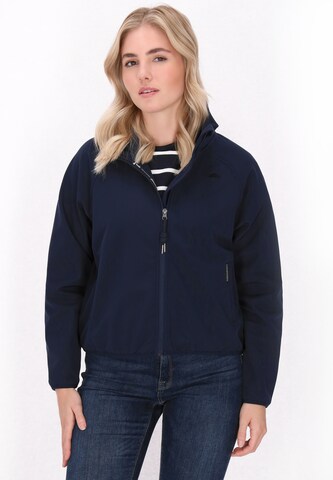 Schmuddelwedda Functionele jas in Blauw: voorkant