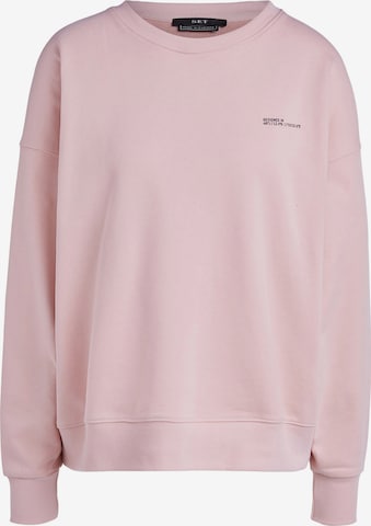 SET Sweatshirt in Pink: front
