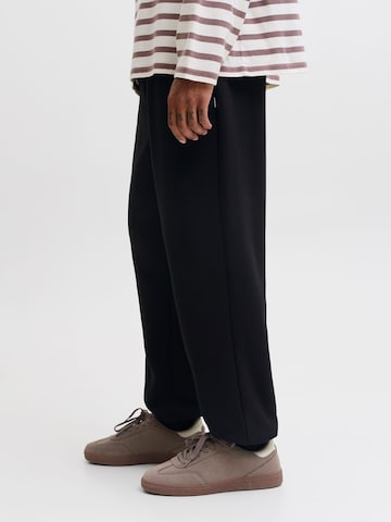 JACK & JONES Baggy Pants 'JPSTKarl Bradley' in Black