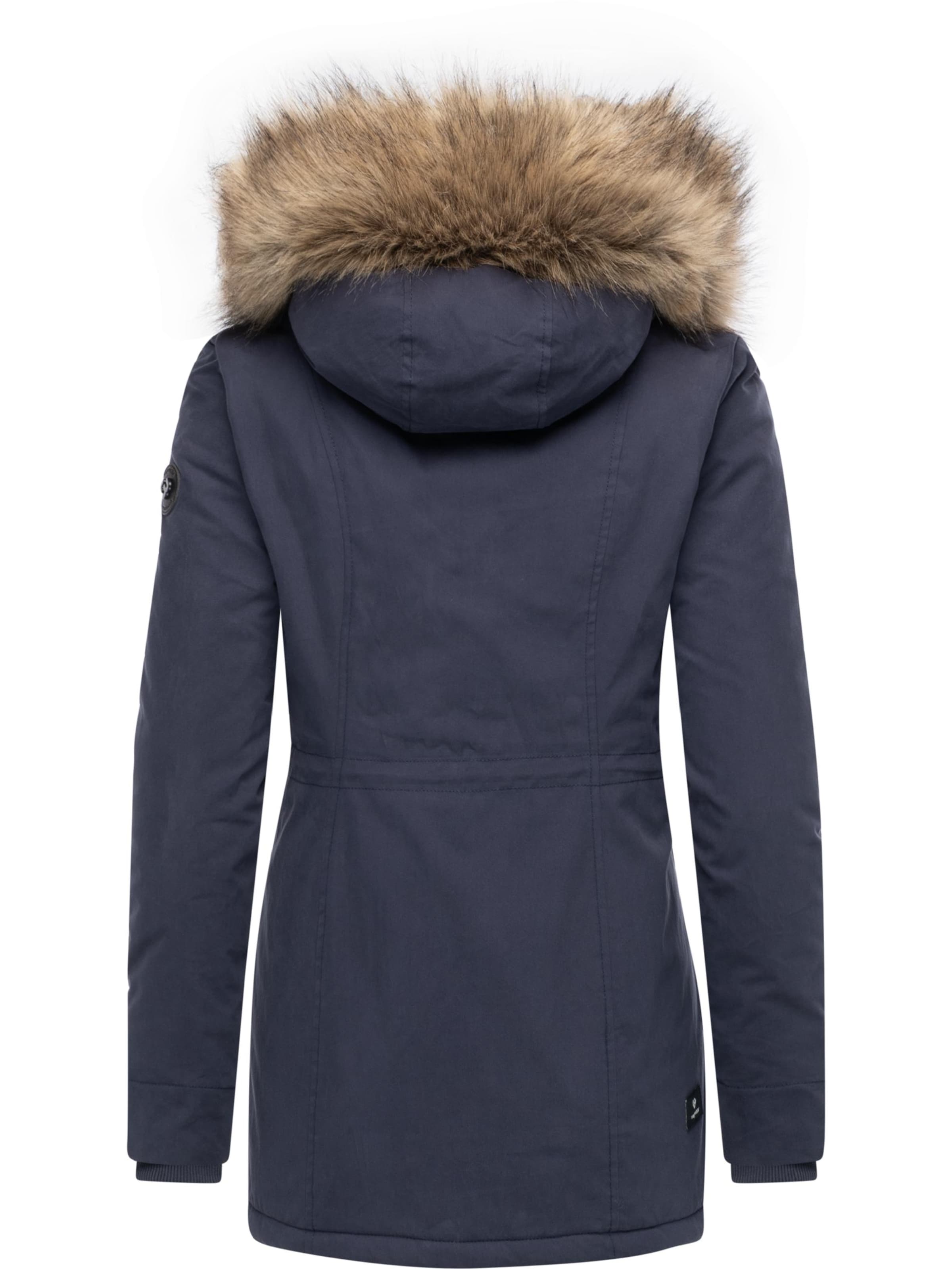 Manteau d’hiver 'Monadetta Youmodo' Ragwear en bleu