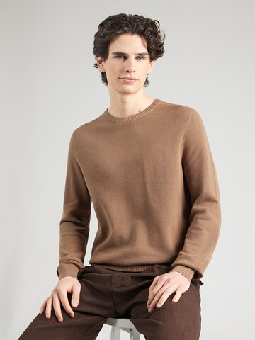 Pull-over LERROS en beige : devant