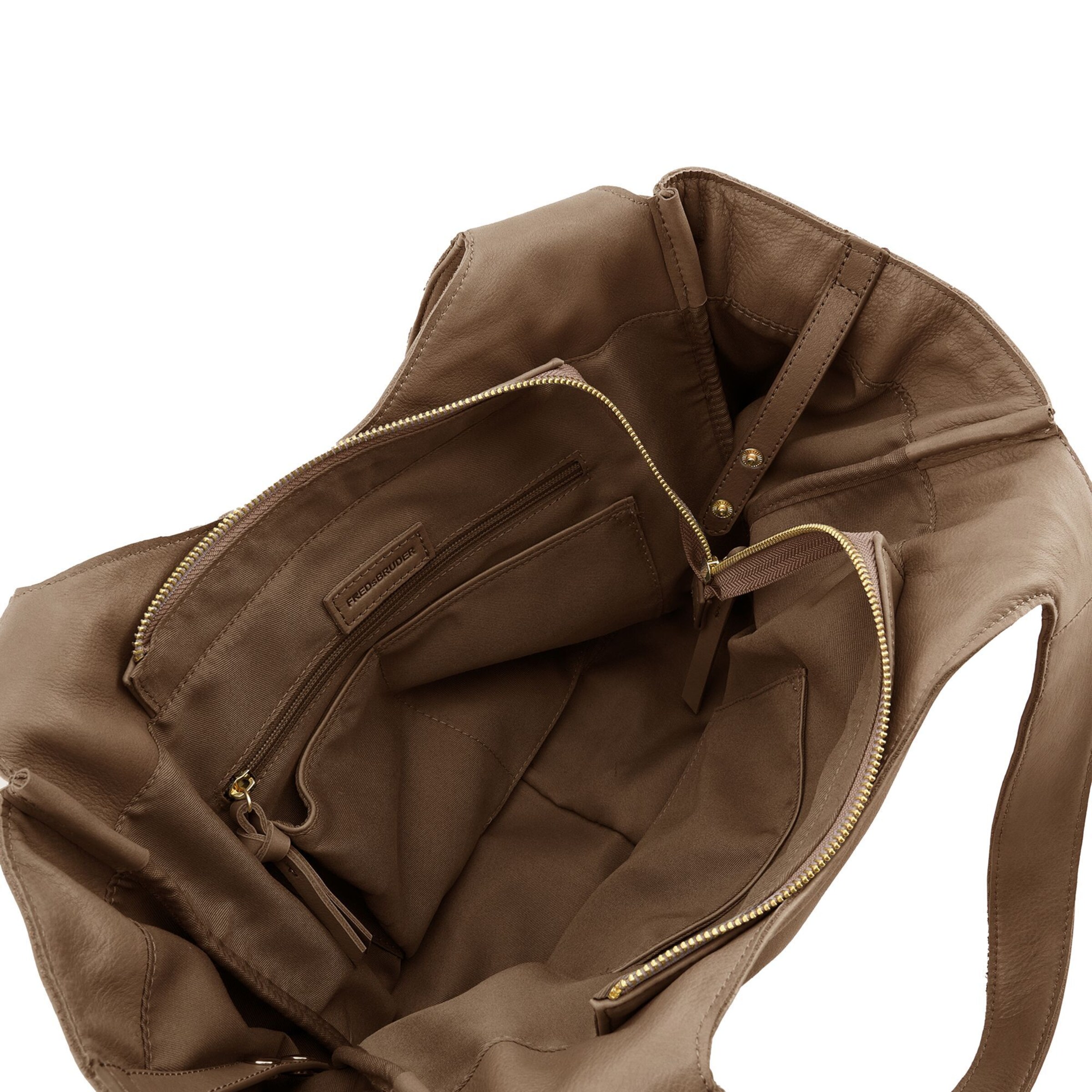 Borsa a spalla 'Just Easy' di FREDsBRUDER in marrone