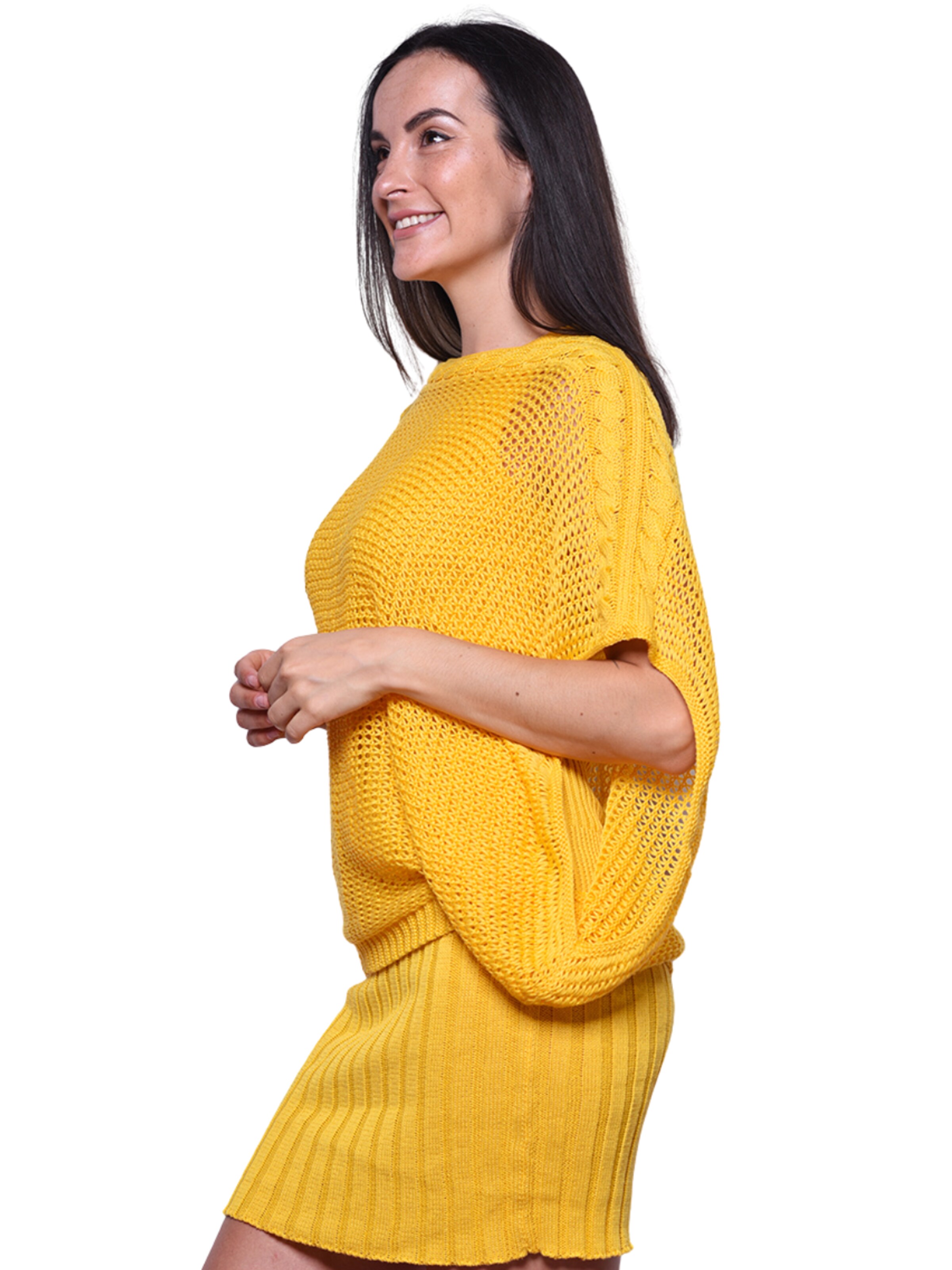 Süel knitwear - Jersey 'Birthday' en amarillo