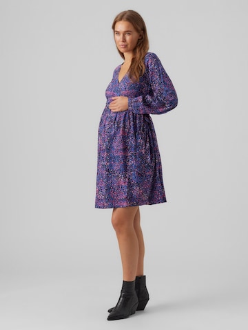 Robe 'LANTANA TESS' MAMALICIOUS en bleu