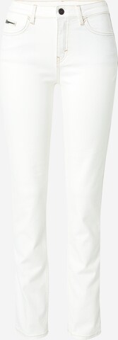 ESPRIT Regular Jeans i vit: framsida