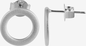 Akzent Earrings '"Ronda" aus 925 Sterlingsilber, rhodiniert, langlebig' in Silver: front