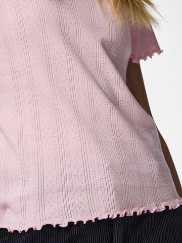 Maglietta di PIECES in rosa