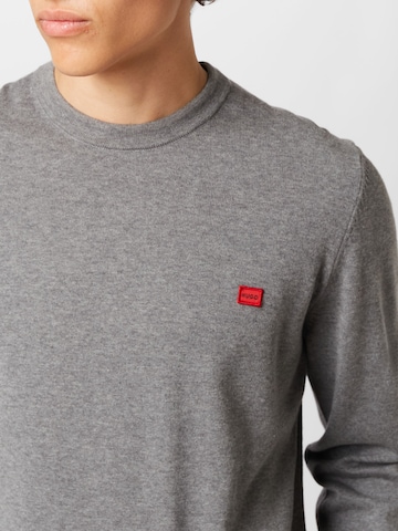 Pull-over 'San Cassius' HUGO Red en gris