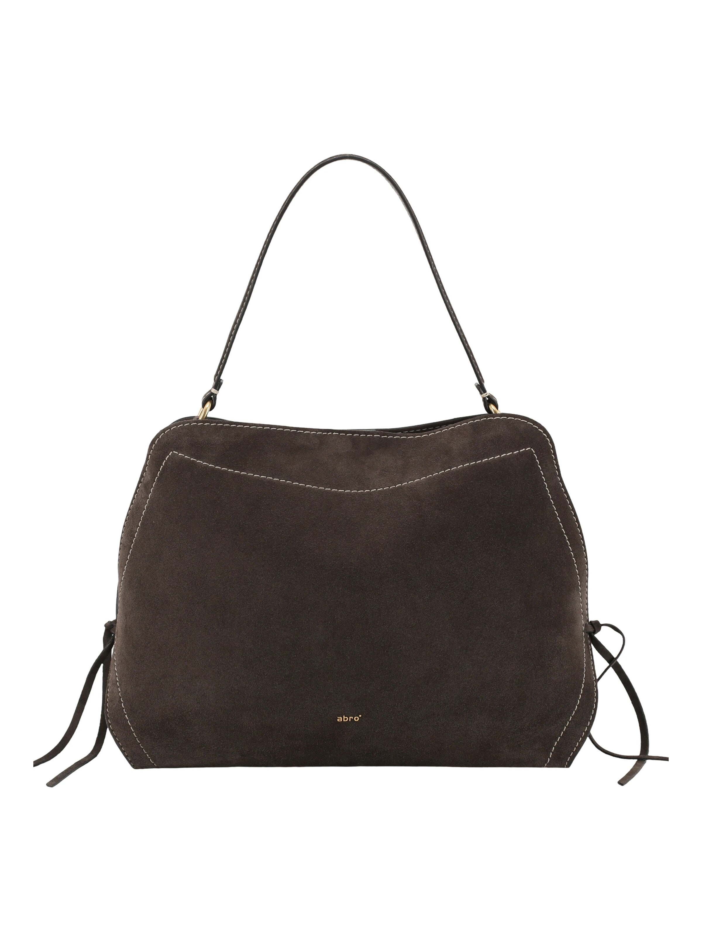 ABRO Handbag 'NECESSITY' in Brown: front