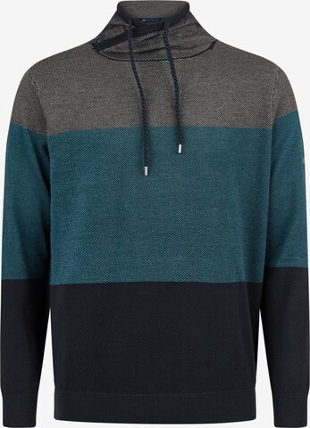 Pull-over Navigazione en bleu : devant