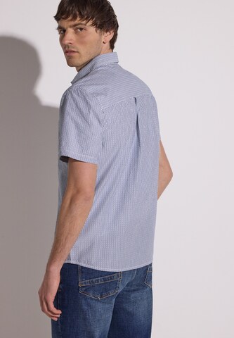 Street One MEN Regular Fit Hemd in Blau