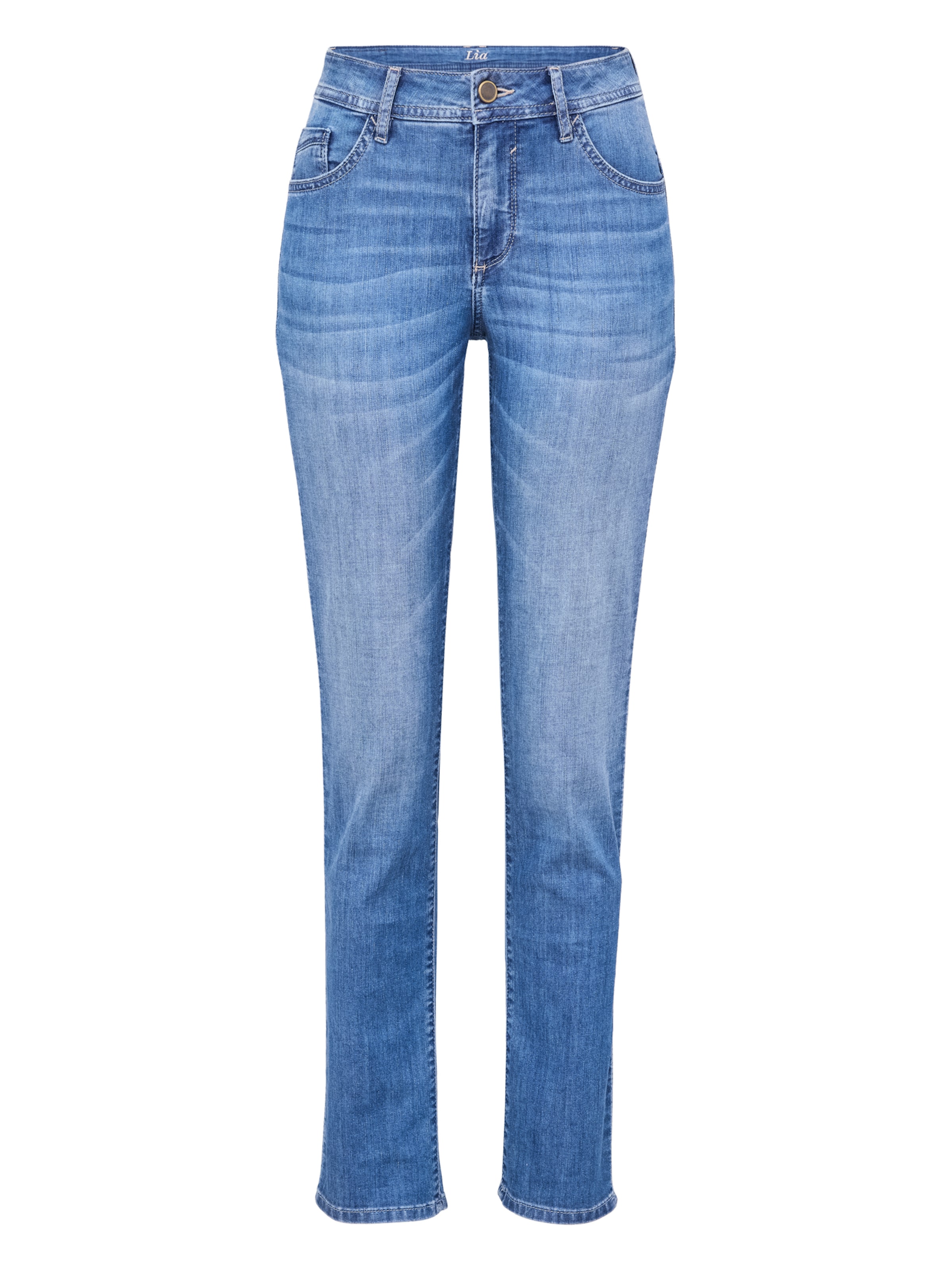 PADDOCKS Slimfit Jeans in Blau: Vorderseite