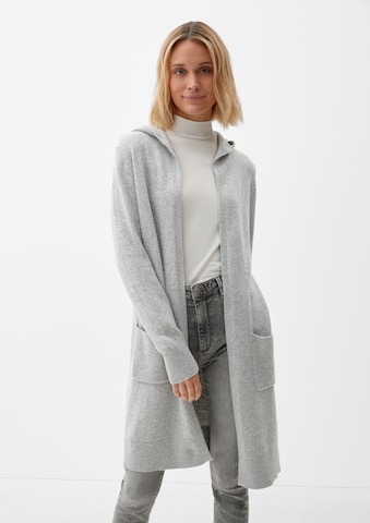 s.Oliver Strickjacke in Grau: Vorderseite