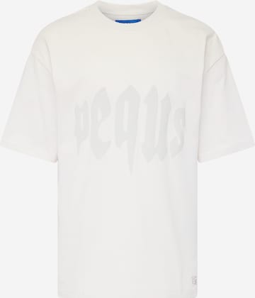 Pequs Tričko – bílá: přední strana
