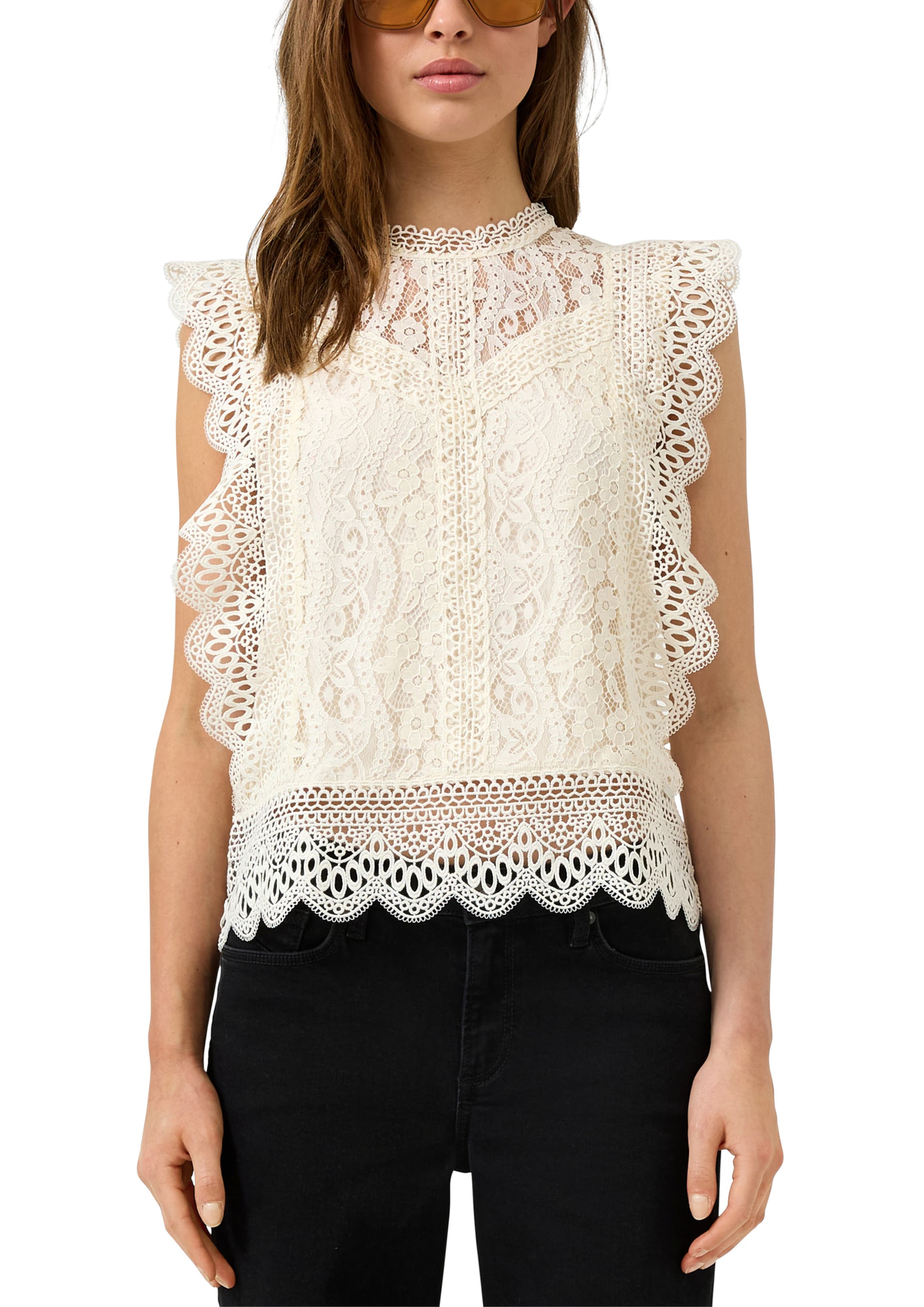 Chemisier QS en beige