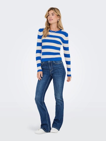 JDY Sweater 'JDYPLUM' in Blue