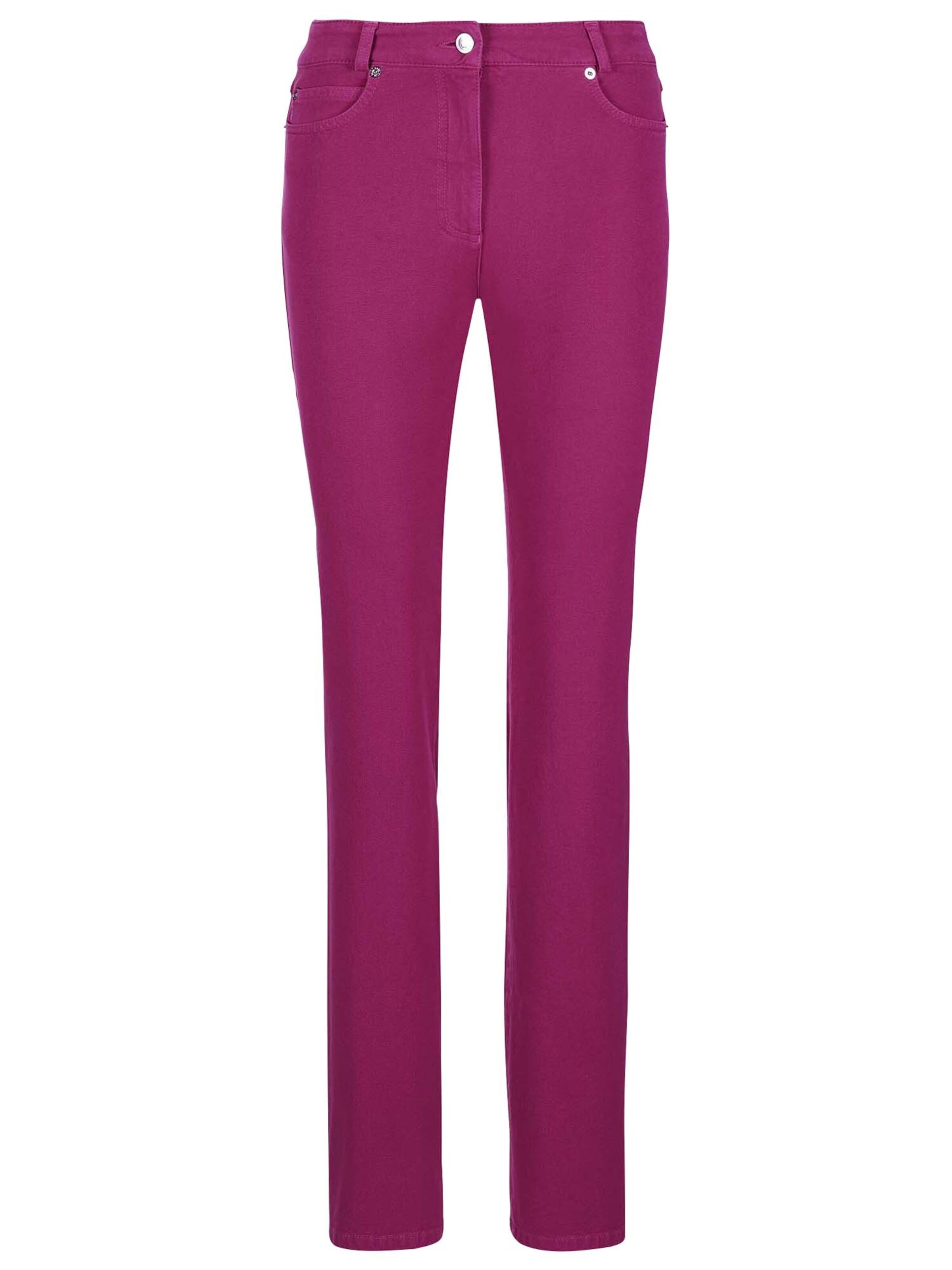 MADELEINE Jeans in Roze: voorkant