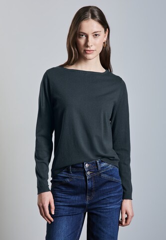 STREET ONE Sweater in Green: front