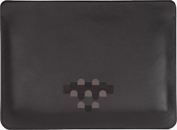 DuDu Laptoptasche in Schwarz: Vorderseite