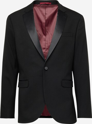 TOPMAN Slim fit Colbert in Zwart: voorkant