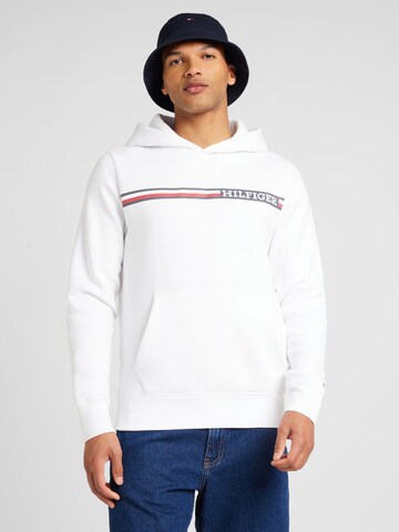 TOMMY HILFIGER Свитшот в Белый: спереди