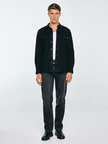 Regular fit Camicia 'Buck' di BIG STAR in nero