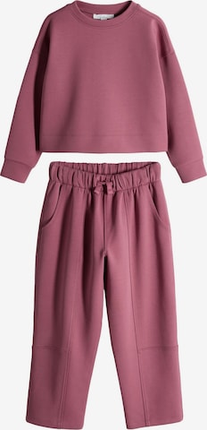 The Set Juoksupuku värissä vaaleanpunainen: etupuoli