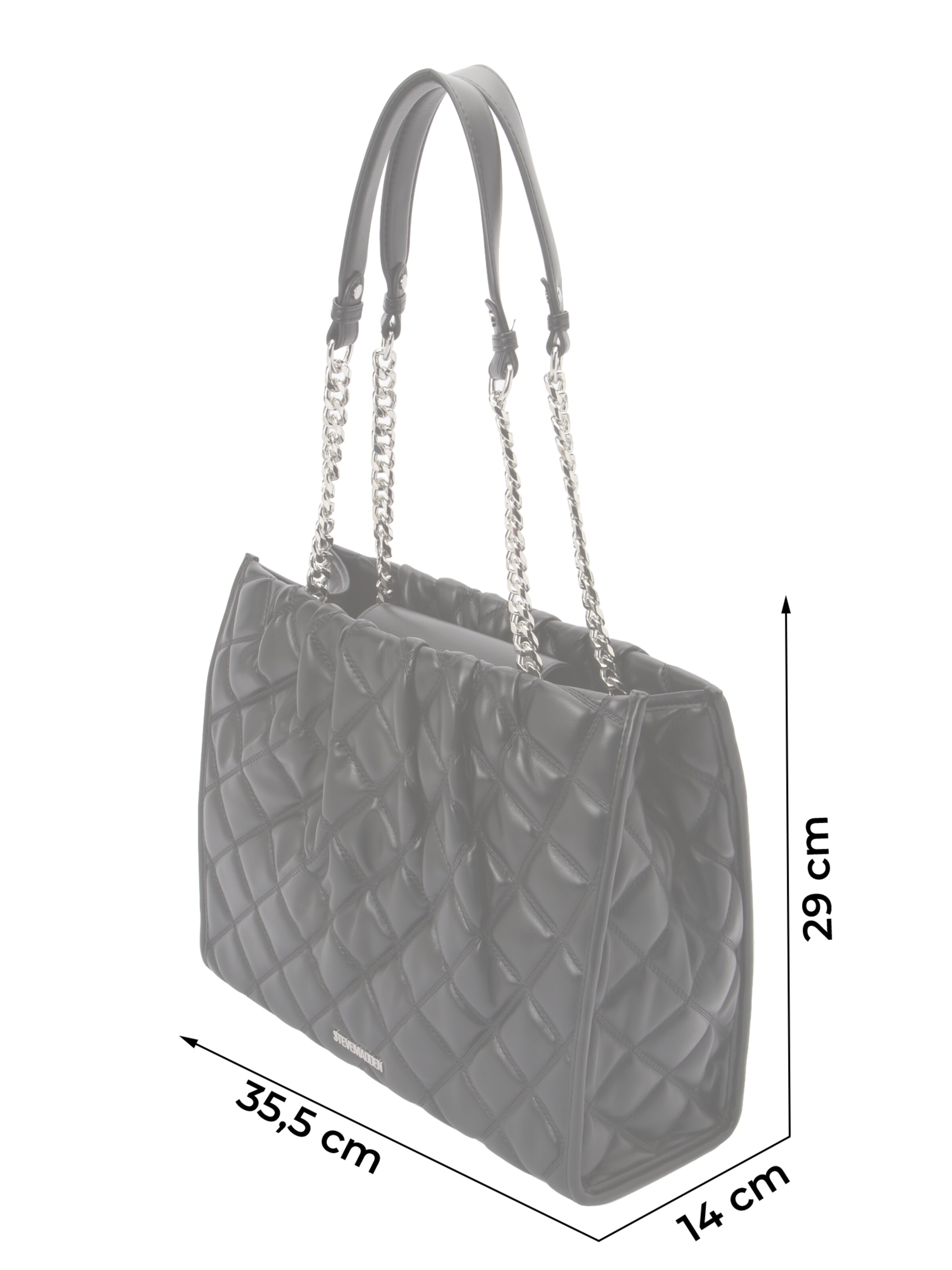 STEVE MADDEN Nákupní taška 'Bchicory' – černá