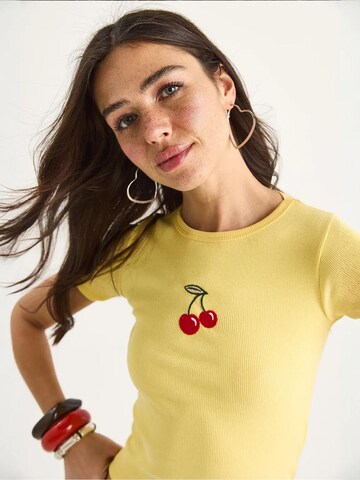 Bianco Lucci Shirt in Geel