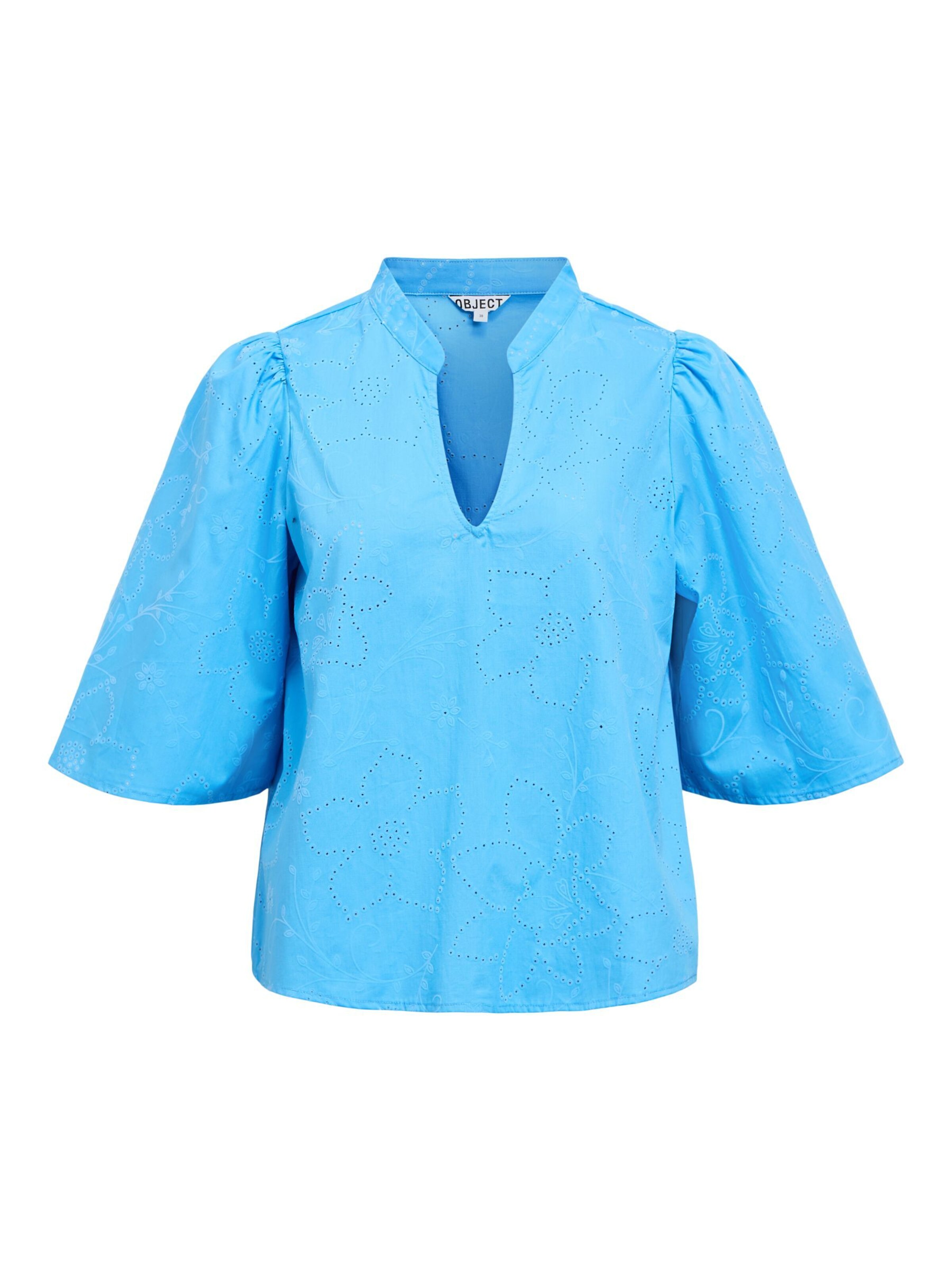 OBJECT Blouse 'OBJHelia' in Blue: front
