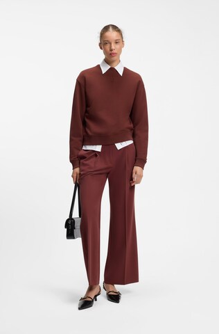 HUGO Sweatshirt 'Daxandria' in Rot