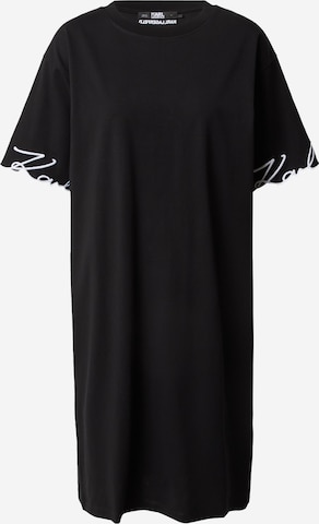 Karl Lagerfeld Φόρεμα σε μαύρο: μπροστά