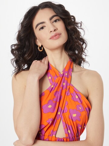 Trendyol - Vestido de verano en naranja