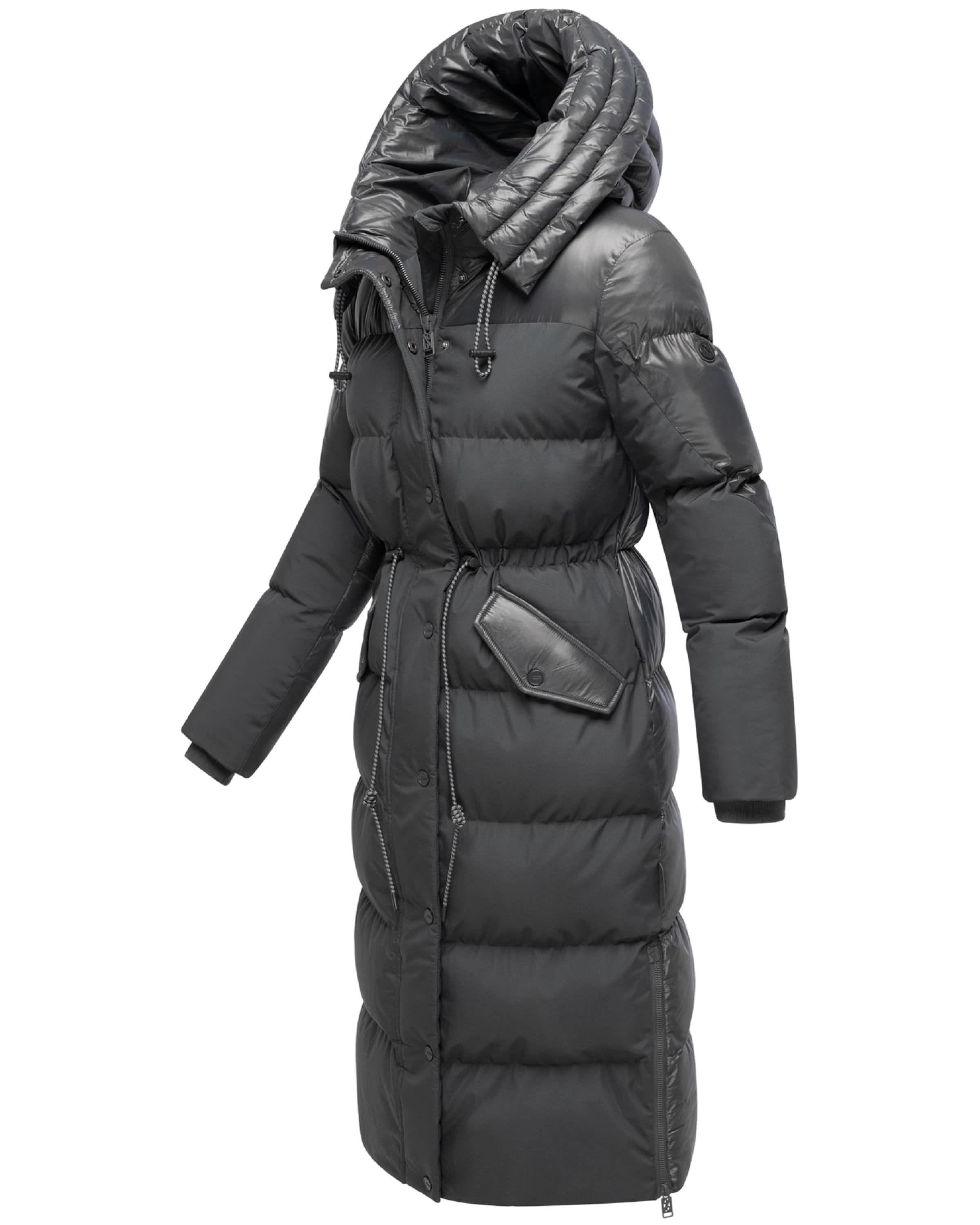 Manteau d’hiver 'Knusperherz 14' NAVAHOO en gris