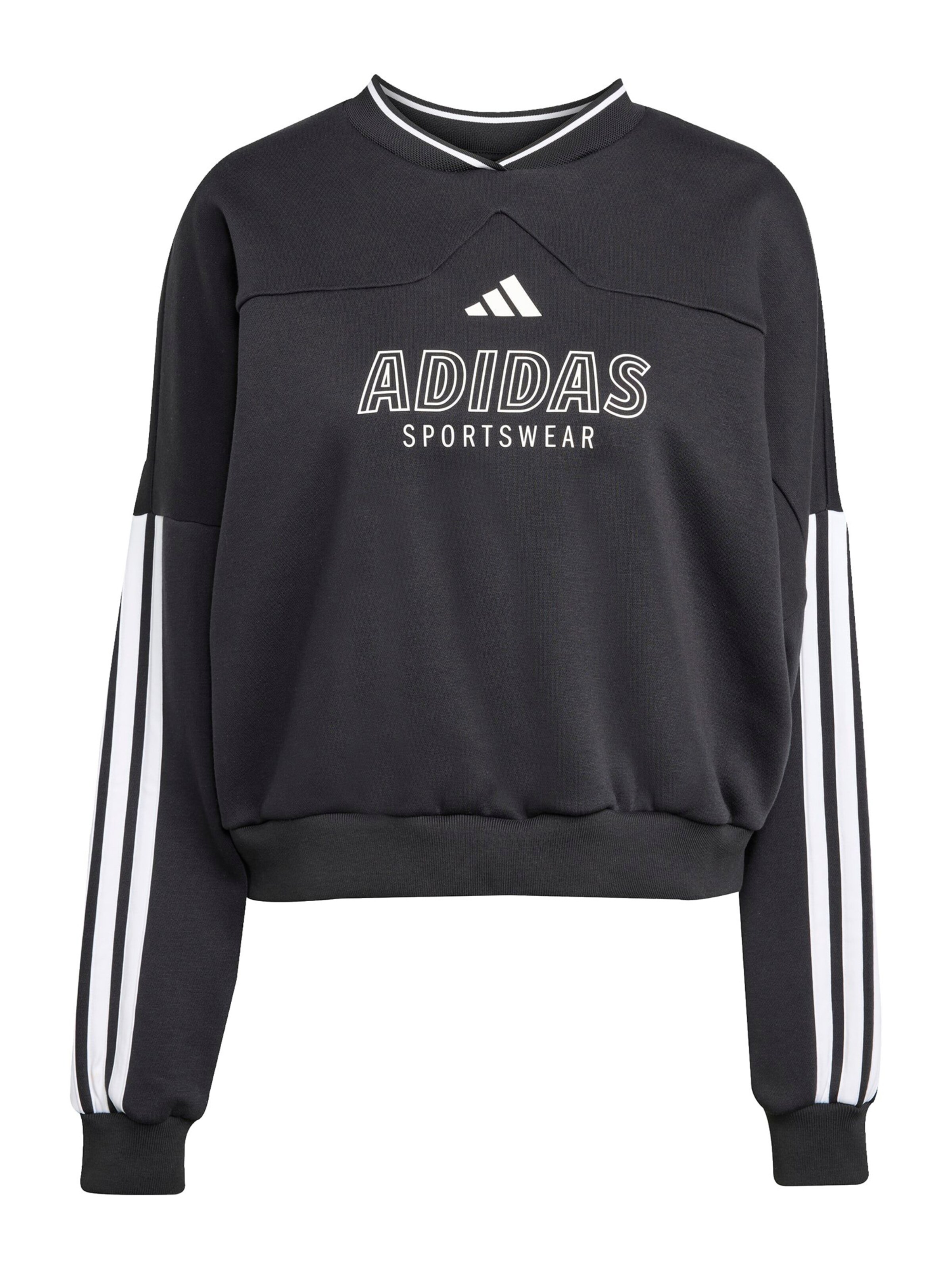 ADIDAS SPORTSWEAR Sportief sweatshirt 'TIRO' in Zwart: voorkant
