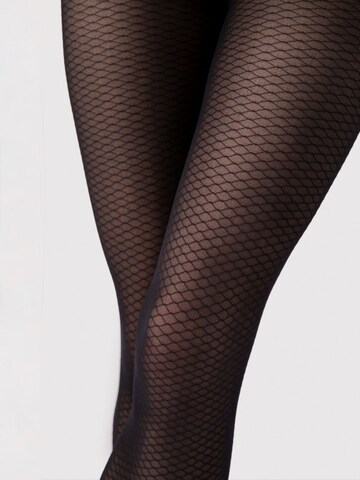 s.Oliver Fijne panty in Zwart
