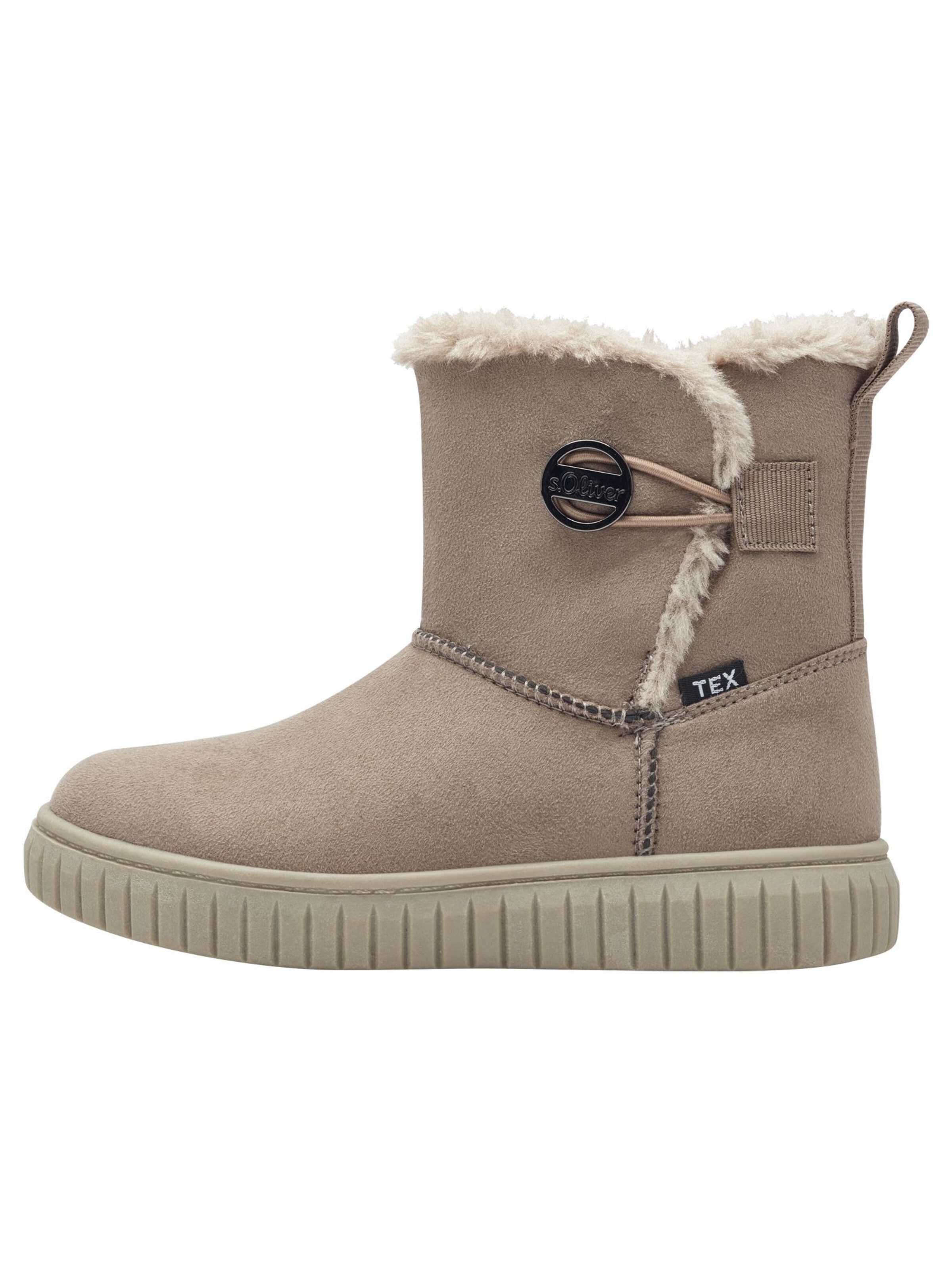Bottes de neige s.Oliver en beige