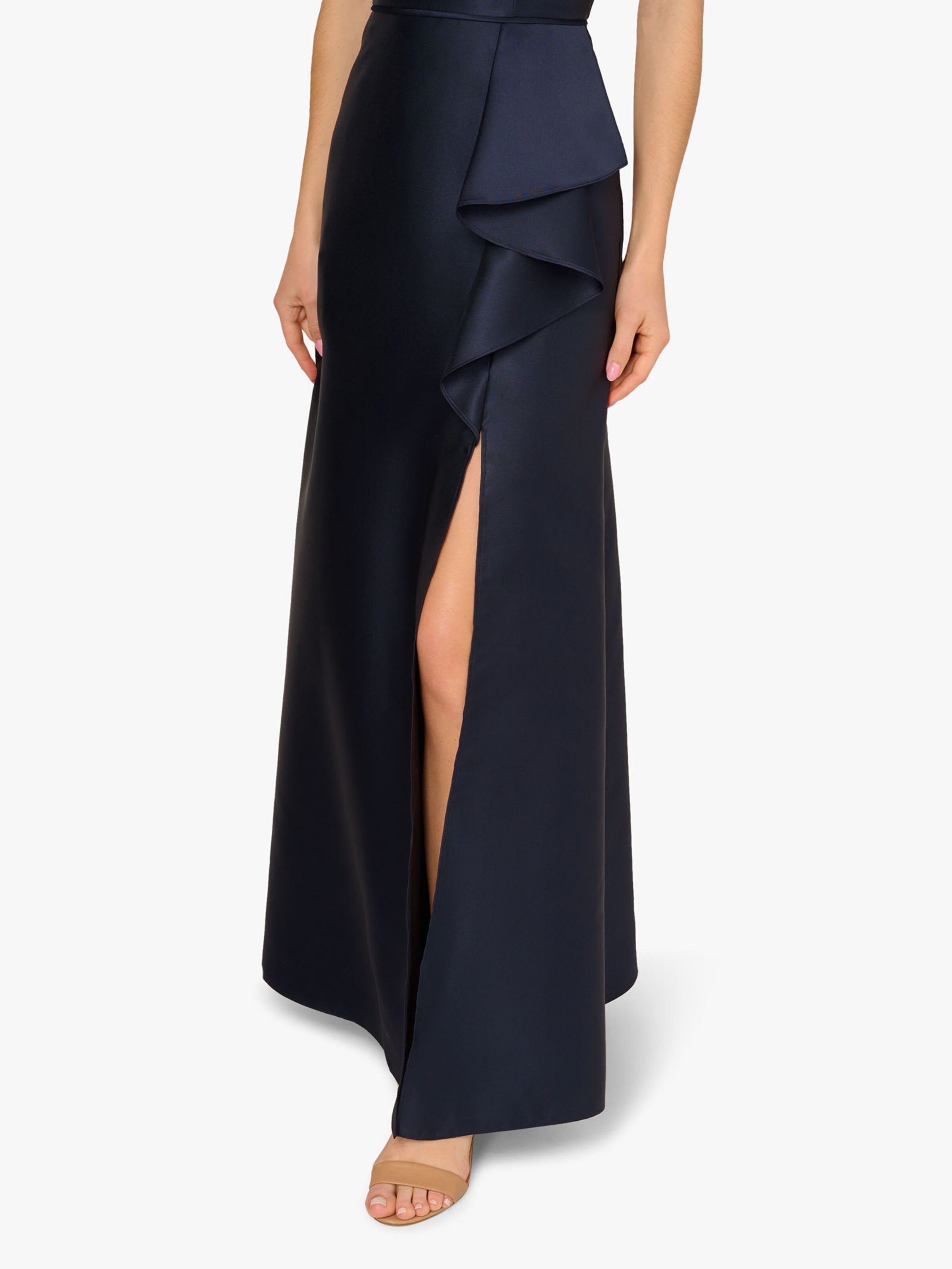 Adrianna Papell Evening dress 'Embellished Mikado Gown' in Blue