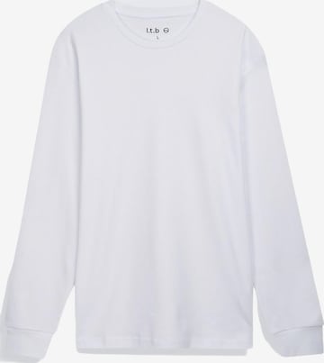 LTB Jeans - Sudadera 'LTB Jeans Herren-Sweatshirt mit Rundhalsausschnitt' en blanco: frente