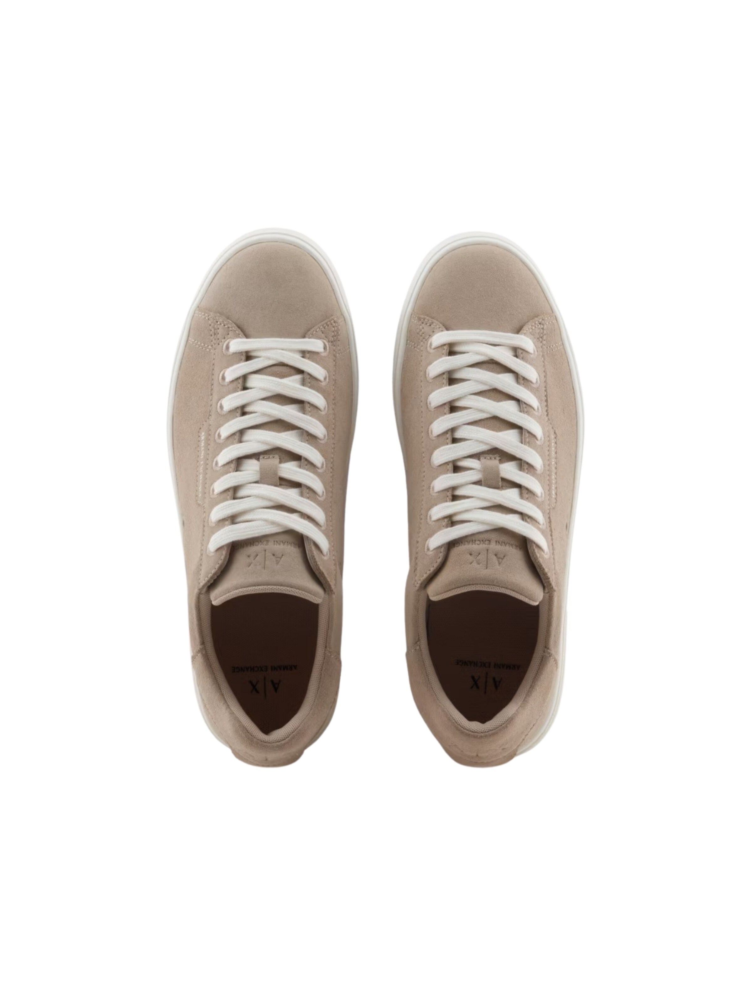 ARMANI EXCHANGE Platform trainers in Brown