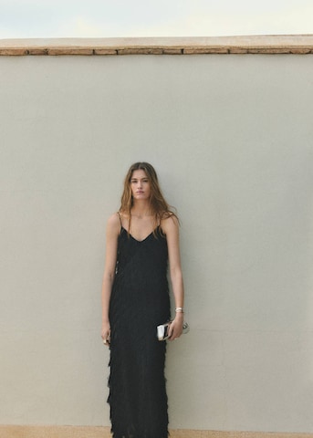 MANGO Evening Dress in Black