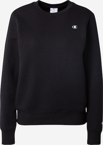 Champion Authentic Athletic Apparel Sweatshirt i svart: framsida