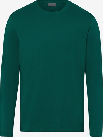 Hanro Shirt in Groen: voorkant