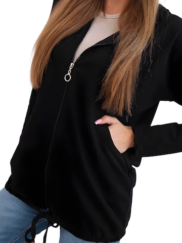 Lumera Bluza rozpinana w kolorze czarny