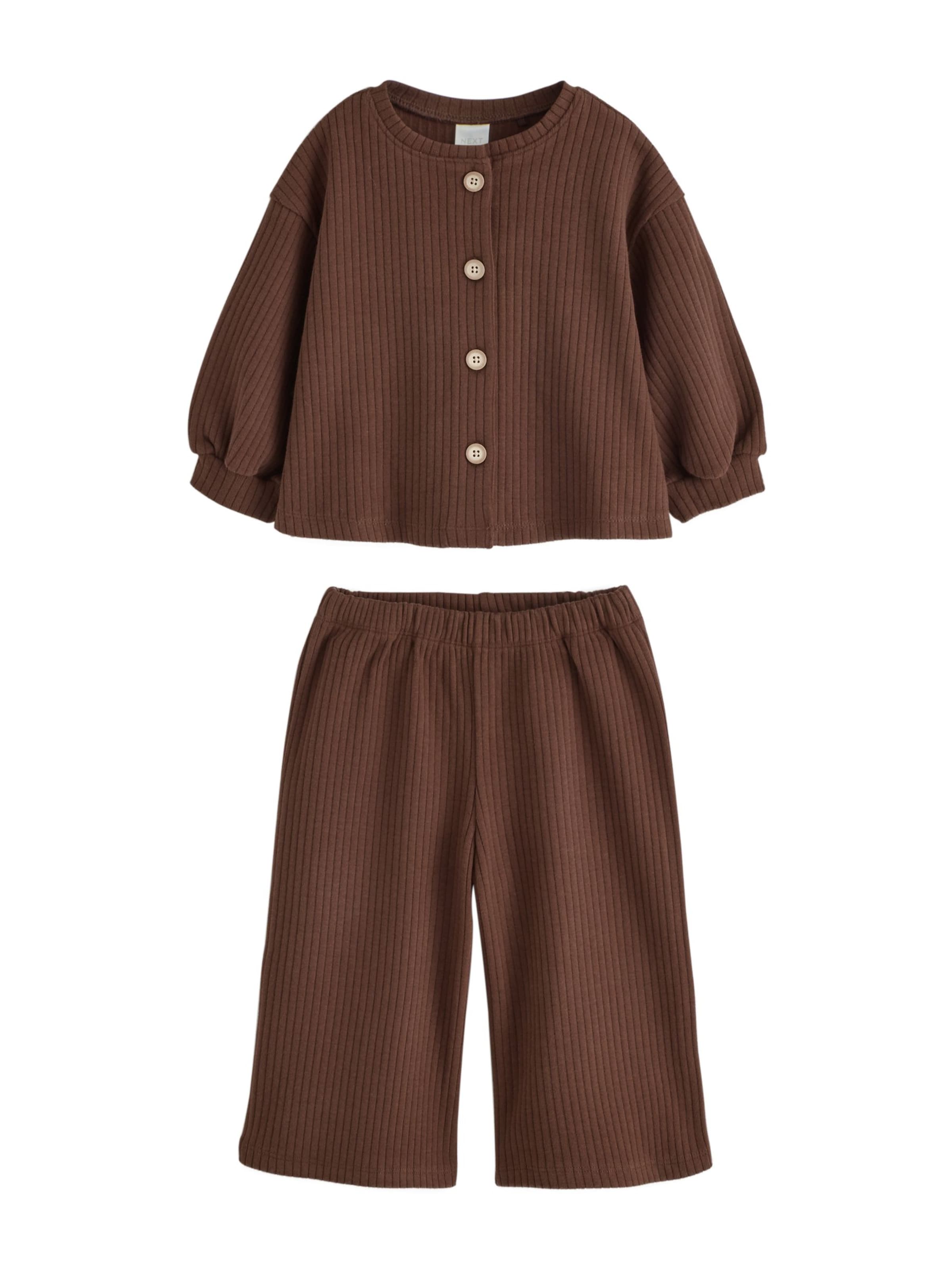 Set di Next in marrone: frontale