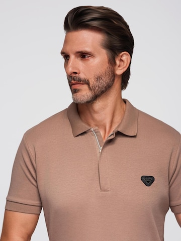 Ombre Shirt in Brown